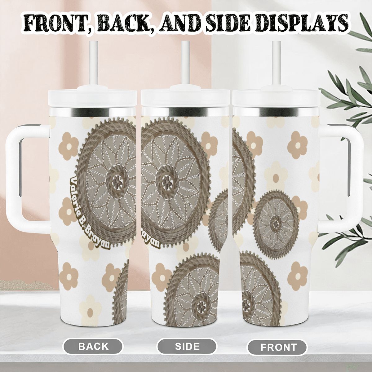 White & Brown Flower